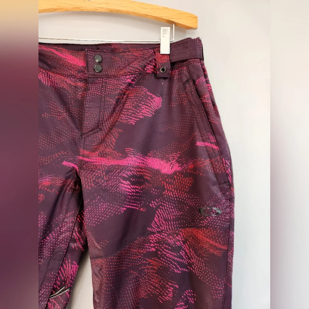 OAKLEY FN DRY 10K WOMENS SKI SNOW PANTS Slim Fit XL - Picture 2 of 9